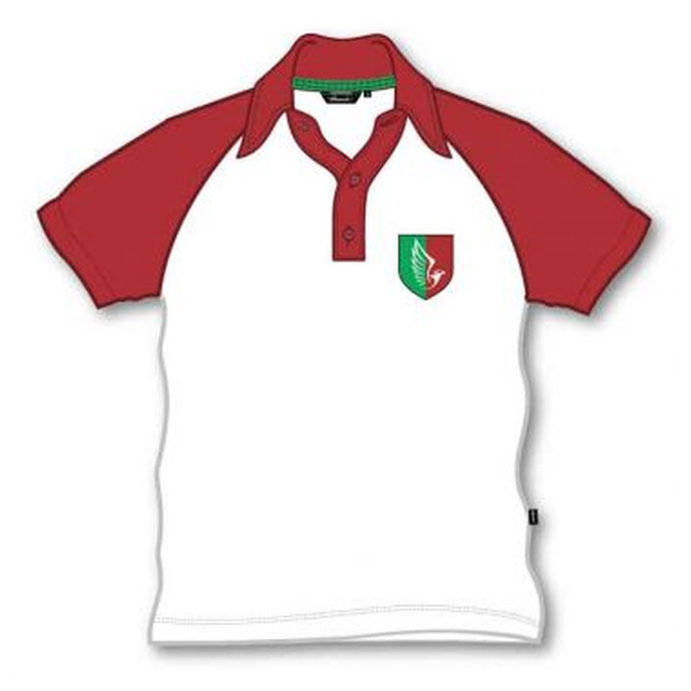 Boys Kindergarten Polo Shirt - White Red - GEMS Al Barsha National School