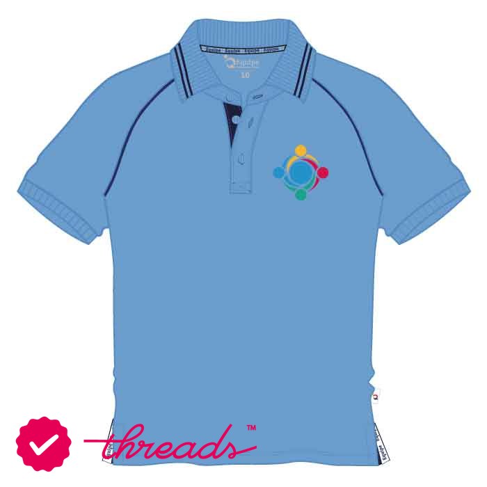 Boys Polo Shirt - Light Blue - Grades 1-5 - GEMS World Academy - Dubai