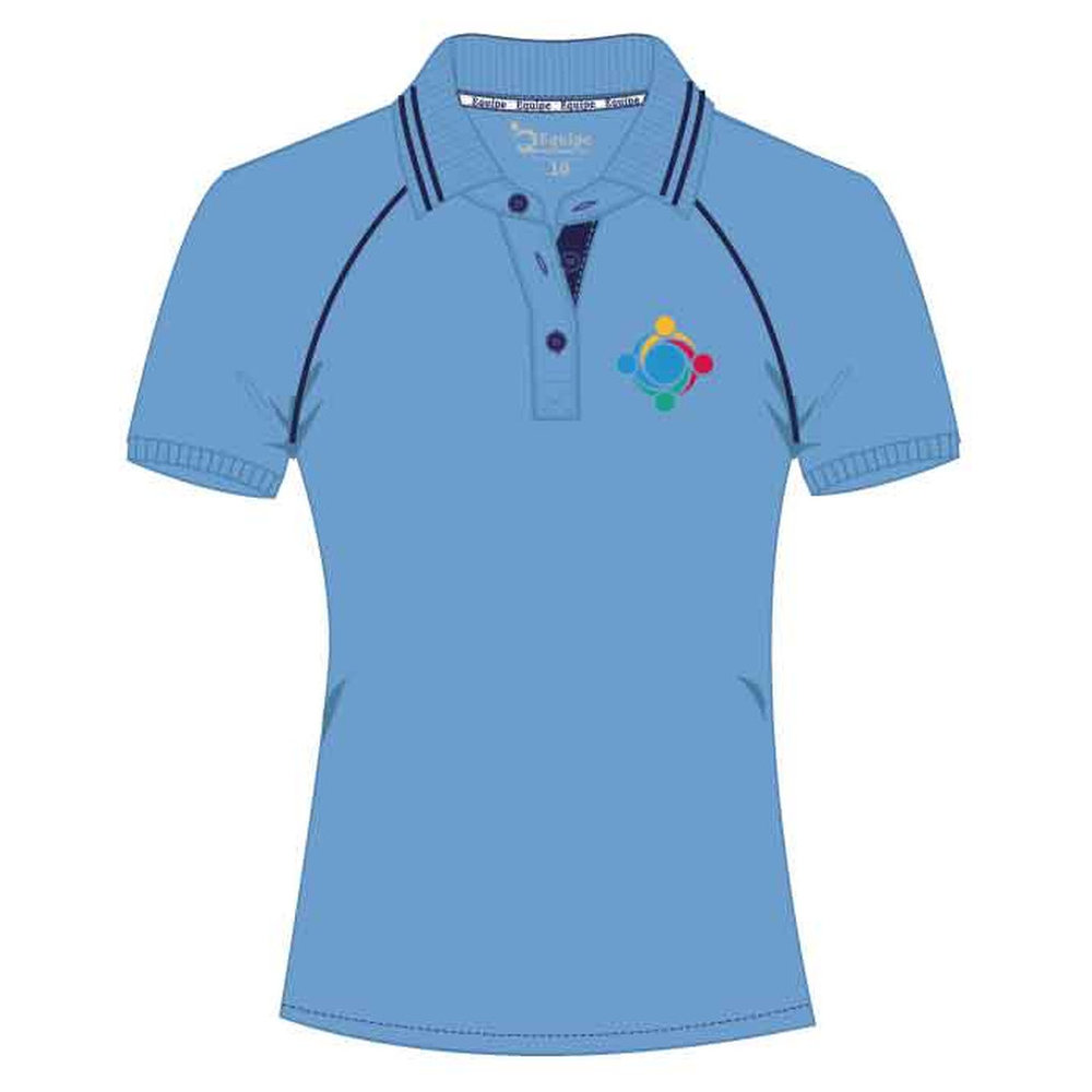 Girls Polo Shirt - Light Blue - Grade 1-5 - GEMS World Academy - Dubai