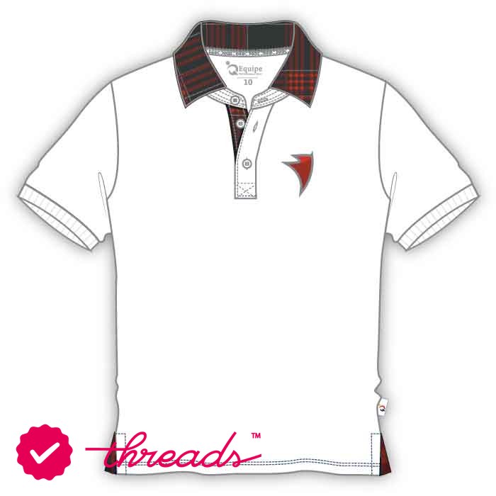 Boys Kindergarten Polo Shirt - White - GEMS Legacy School - Dubai