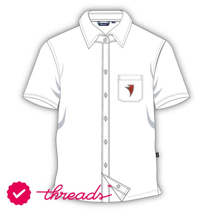 Boys Short Sleeve Shirt - White - Grades 1-4 - GEMS Legacy School - Dubai