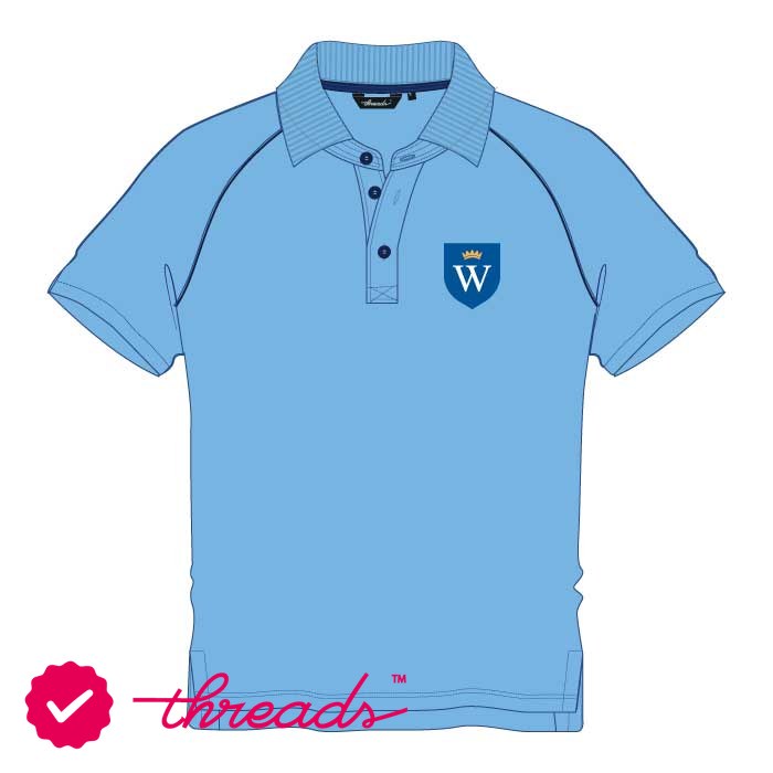 Pre-Kindergarten Polo Shirt - Blue - GEMS Wellington Academy - Al Khail