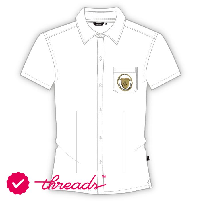Wesgreen International School - Ss Blouse Gr10-12 White