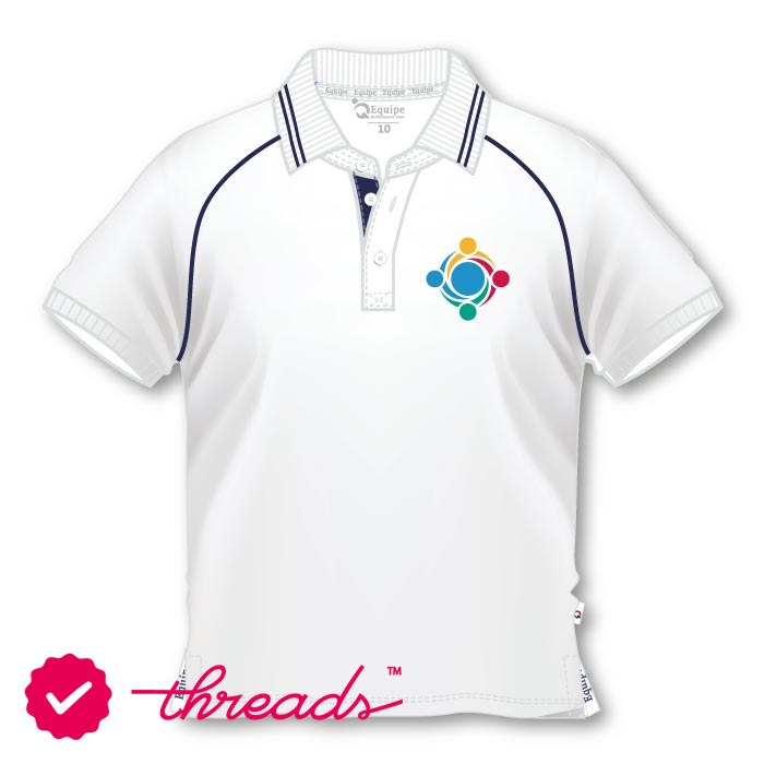 Boys Polo Shirt Dp - White - GEMS World Academy - Dubai