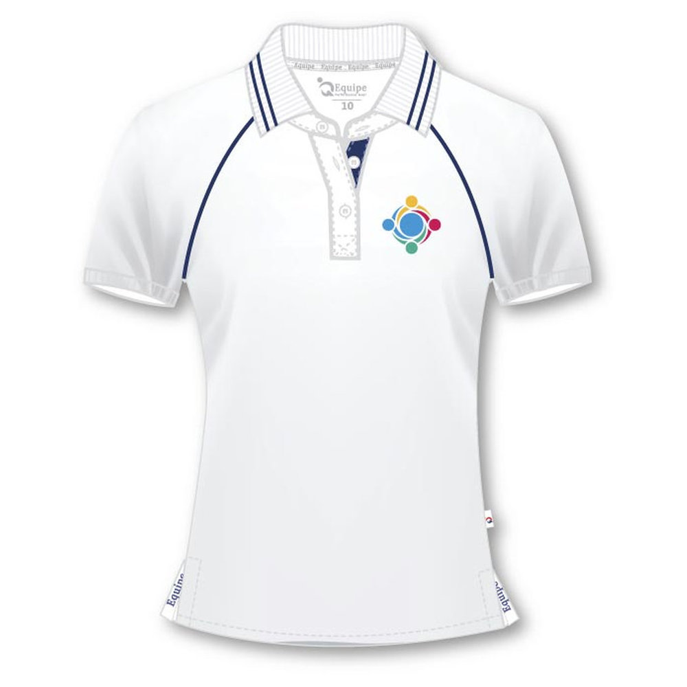 Girls Polo Shirt - White - DP - GEMS World Academy - Dubai