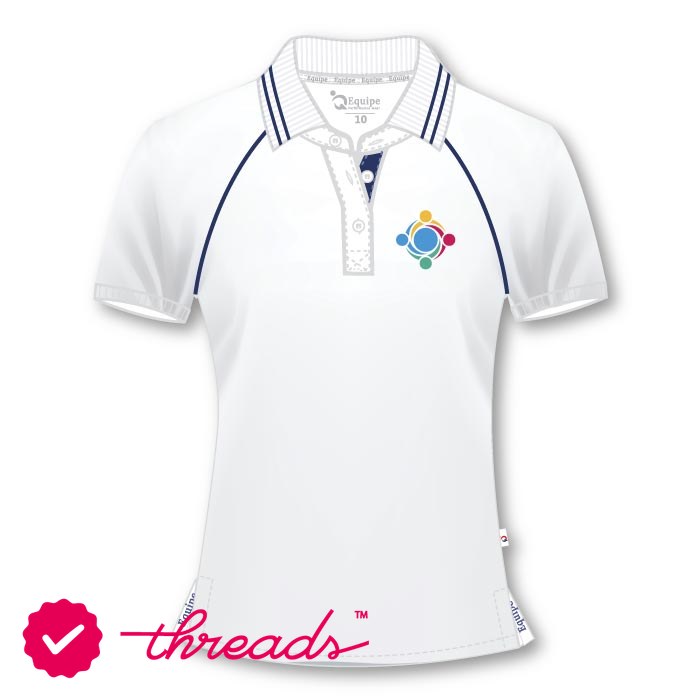 Girls Polo Shirt - White - DP - GEMS World Academy - Dubai