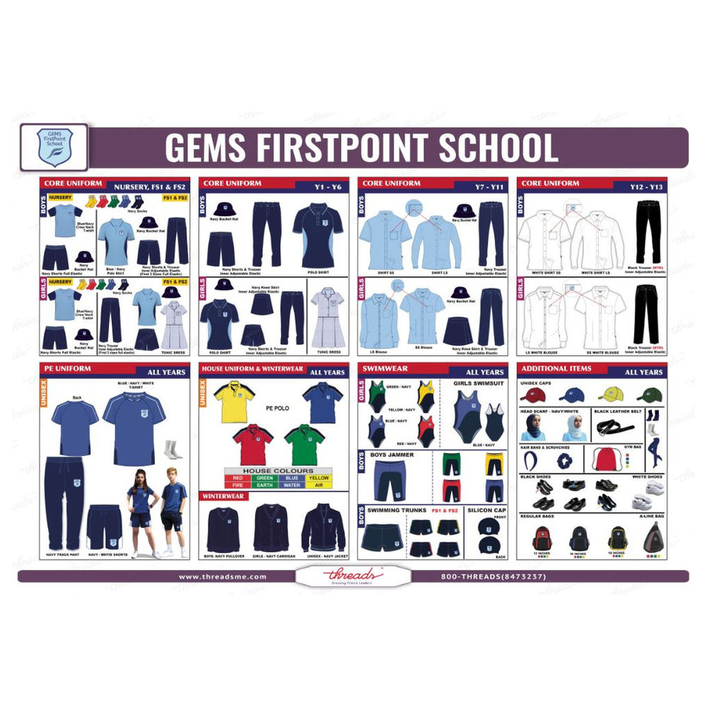 Girls FS Blouse - Light Blue - Yr7-11 - GEMS FirstPoint School