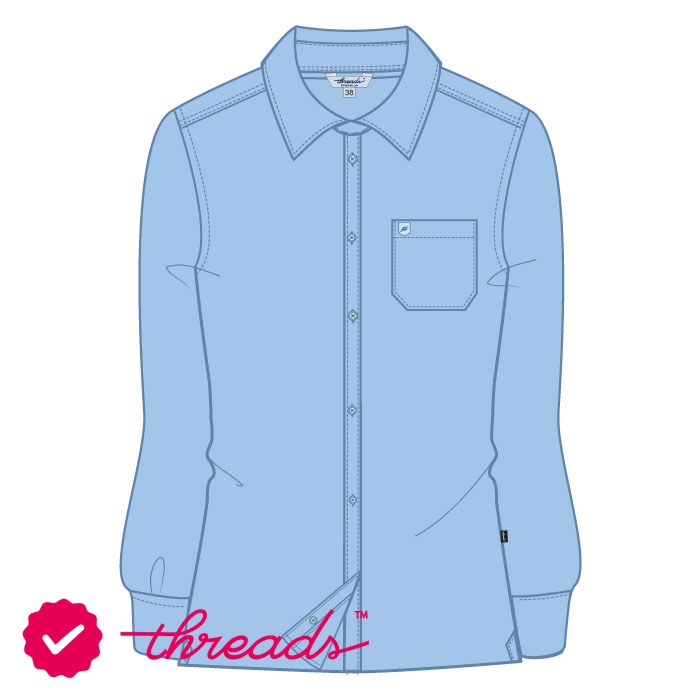 Girls FS Blouse - Light Blue - Yr7-11 - GEMS FirstPoint School