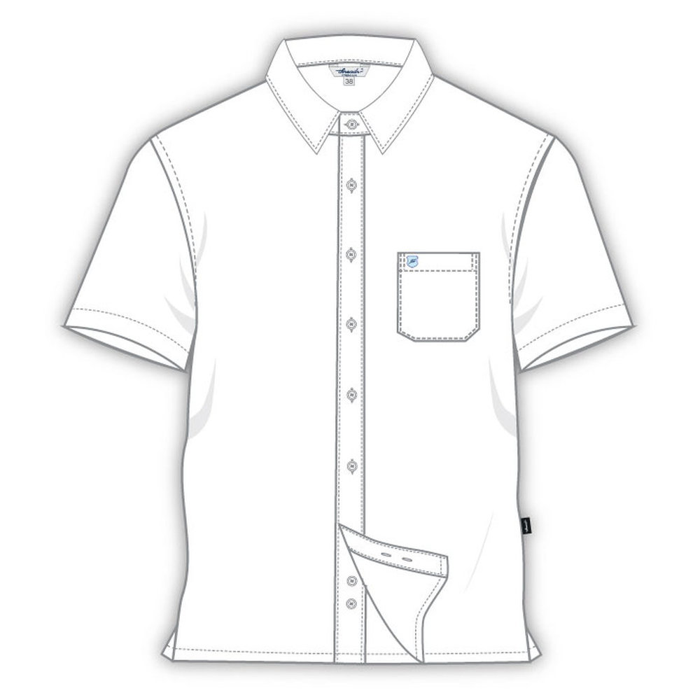 Boys Short Sleeve Shirt - White - Years 12-13 - GEMS FirstPoint School
