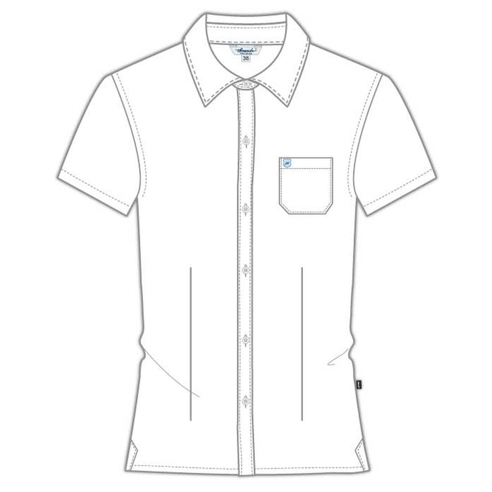 Girls SS Blouse - White - Yr 12-13 - GEMS FirstPoint School