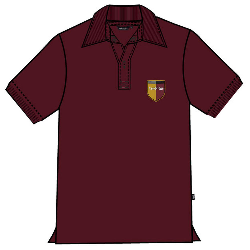 Boys Kindergarten Polo Shirt - Maroon - GEMS Cambridge International Private School - Sharjah