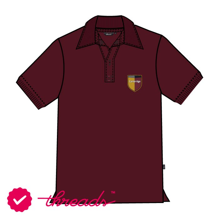 Boys Kindergarten Polo Shirt - Maroon - GEMS Cambridge International School - Abu Dhabi