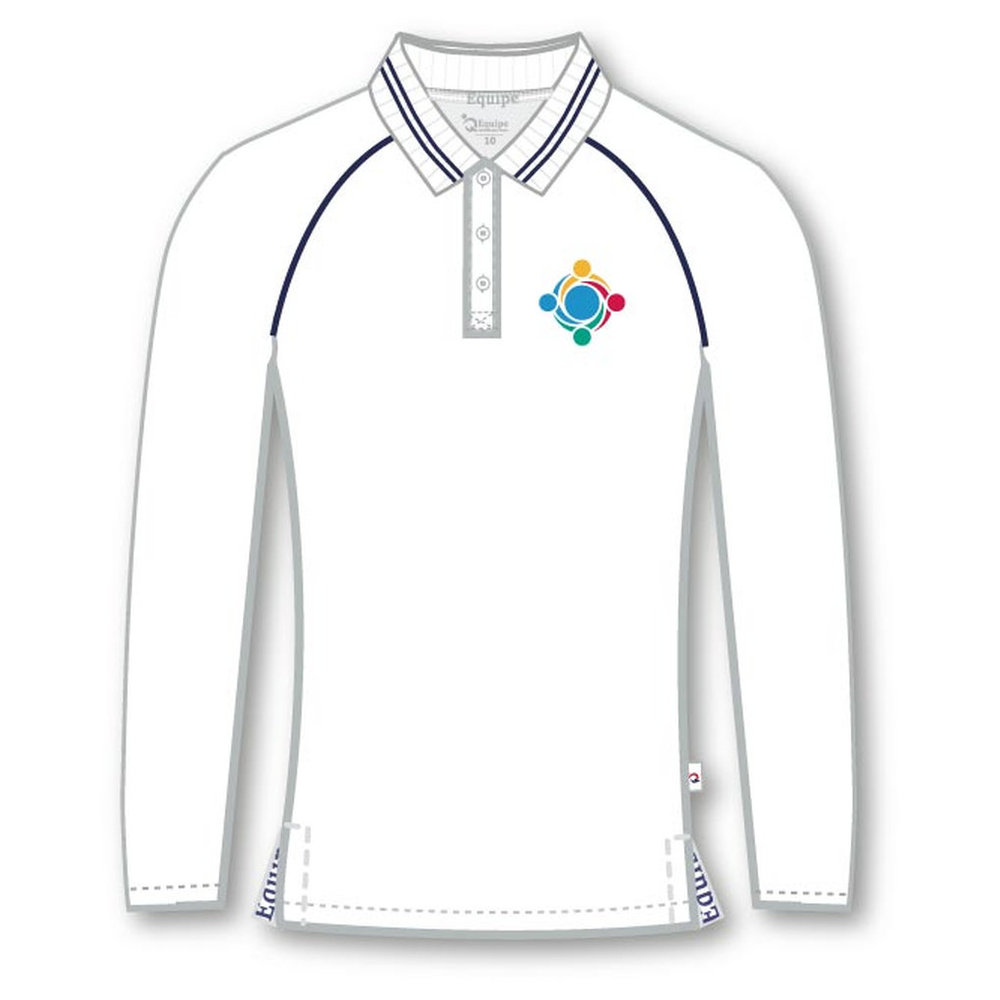 Girls FS DP Polo Shirt - White - 12 - 13 - GEMS World Academy - Dubai