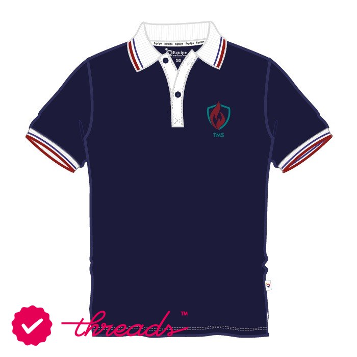 Boys Kindergarten Polo Shirt - Navy - Kindergarten 1-2 - The Millennium School - Dubai