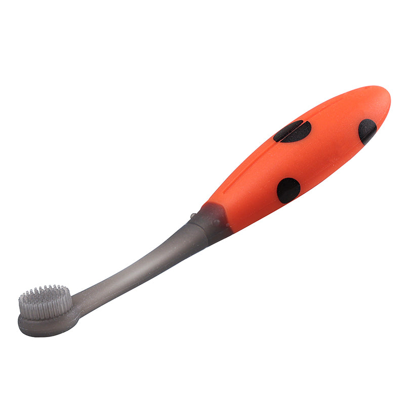 Mombella - Ladybug Baby Training Toothbrush - Red