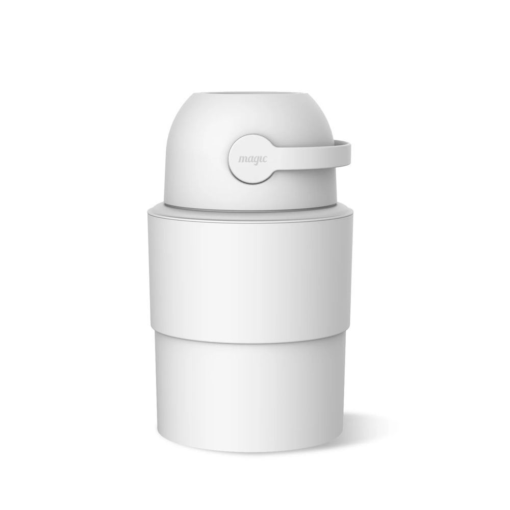 Magic - Heka Diaper Pail - White