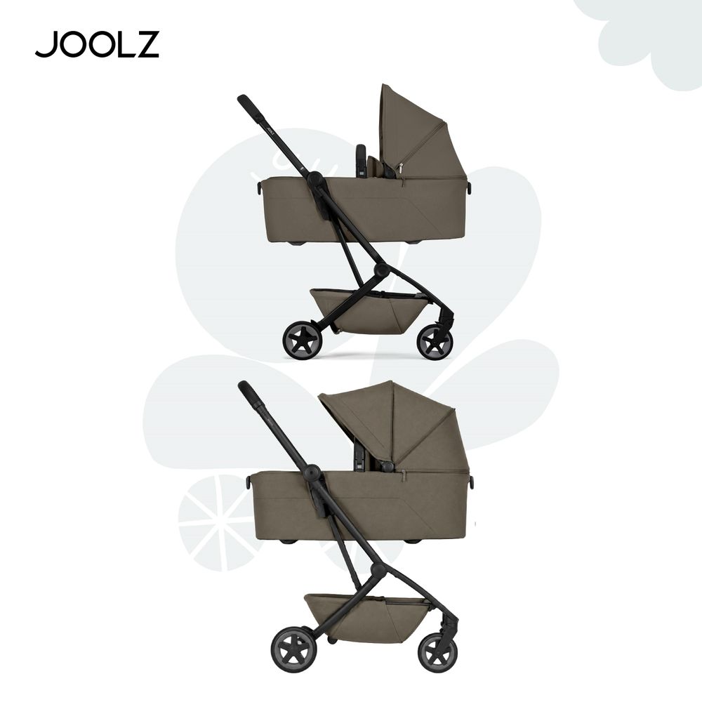Joolz - Aer2 Foldable Baby Cot - Hazel Brown