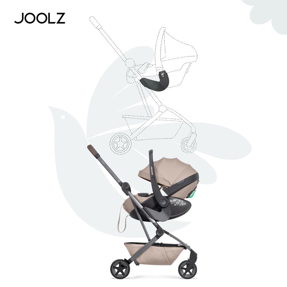 Joolz - Aer2 Car Seat Adapter Set For Stroller - Black