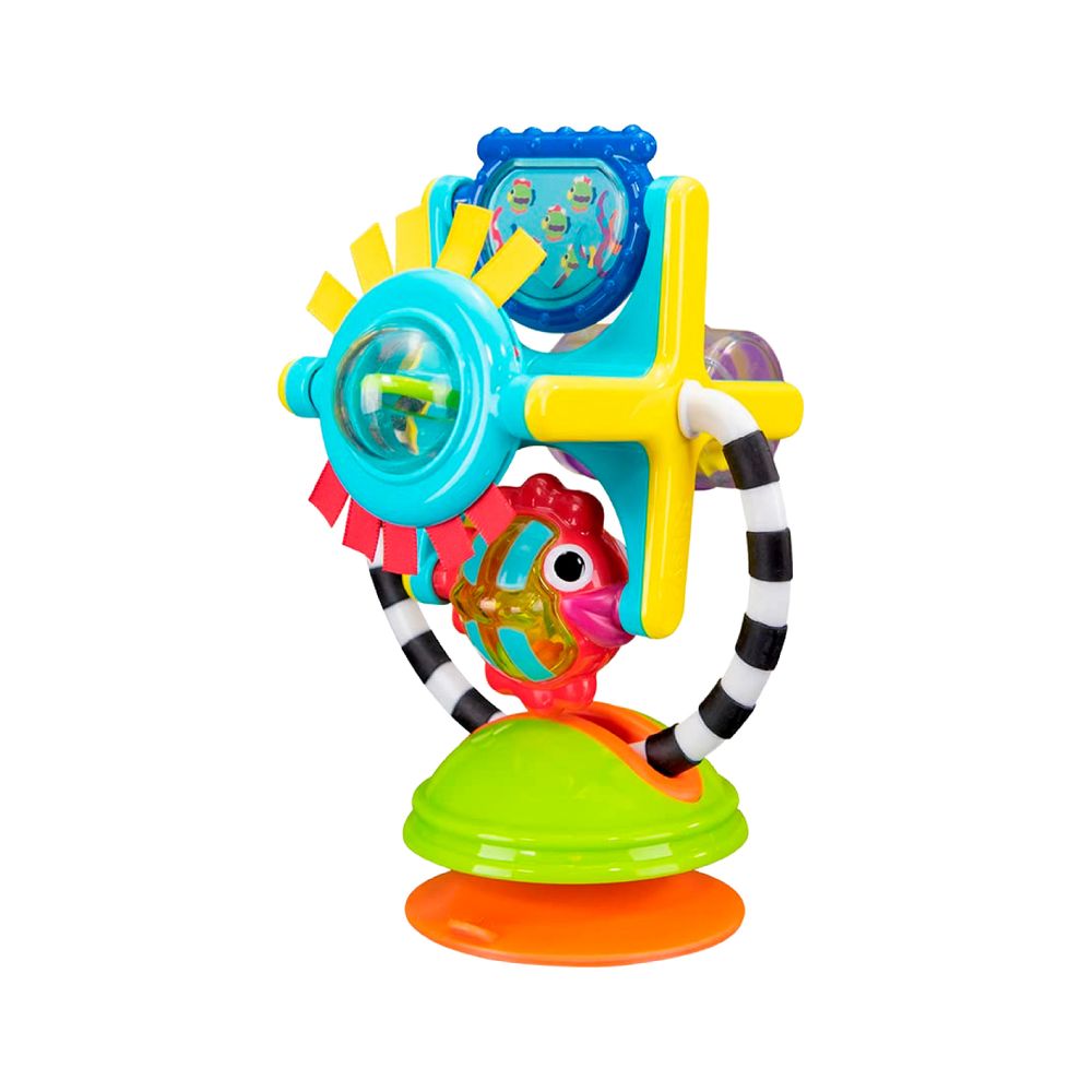 Sassy - 2-In-1 Suction High Chair Activity Toy - Multicolor