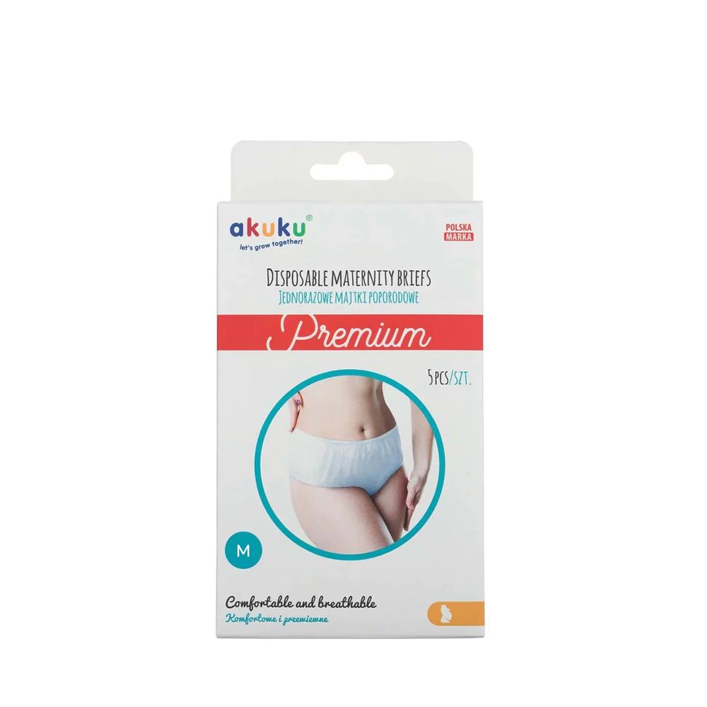 Akuku - Disposable Maternity Briefs For Postpartum - Pack Of 5