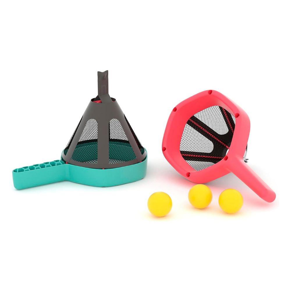 Chillafish - Dodgi Shoot & Catch Game Set - Mint/Coral