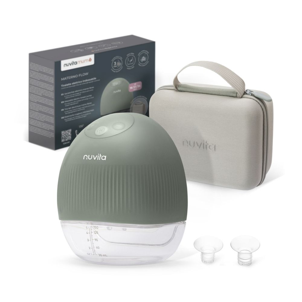 Nuvita - Wearable Hands Free Electric Breast Pump - Sage Green