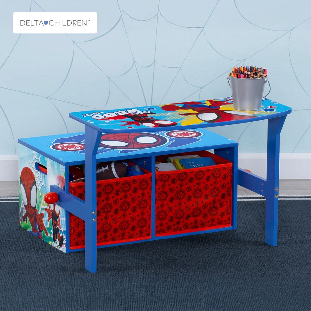Delta Children - Activity Bench Set - Spidey & Friends