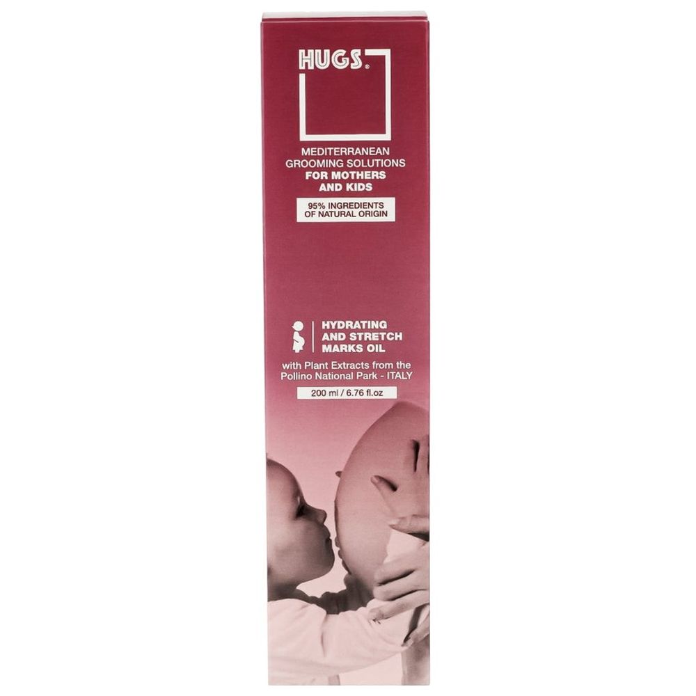 Hugs - Hydrating & Stretch Marks Oil - 200 ml