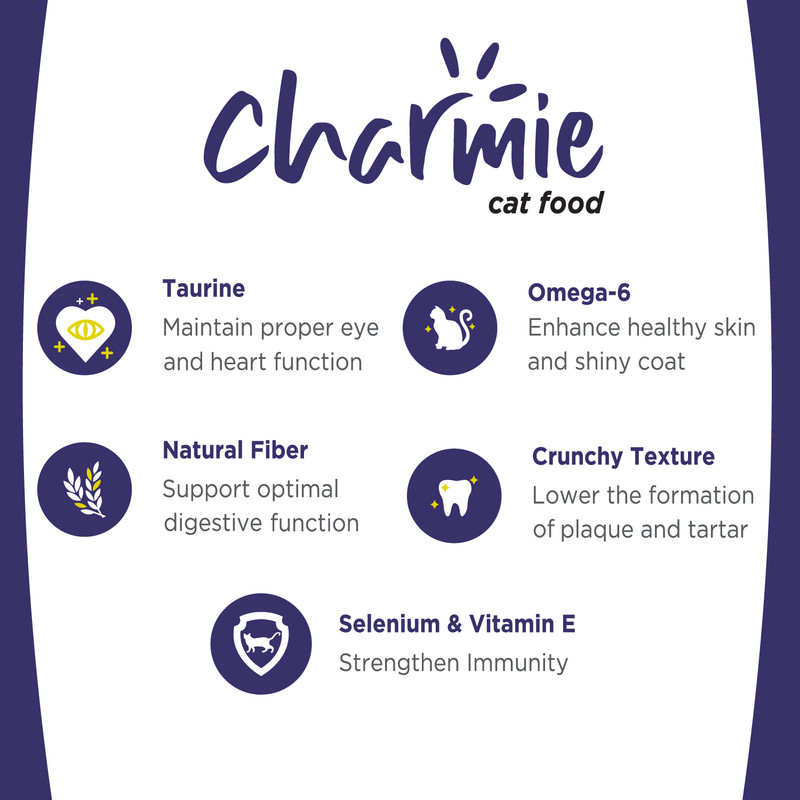 Charmie - Dry Cat Food Tuna & Chicken Flavor - 10 Kg