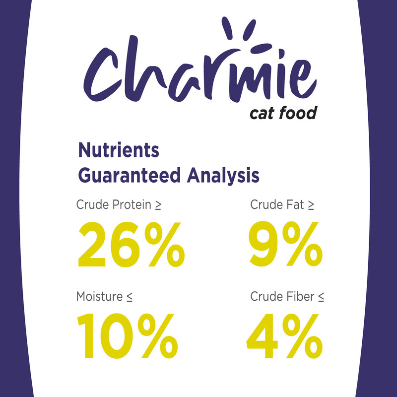 Charmie - Dry Cat Food Tuna & Chicken Flavor - 10 Kg