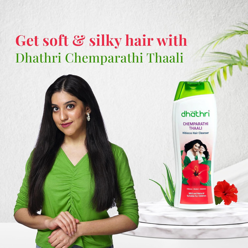 Dhathri - Chemparathi Thaali Natural Hair Wash - 100 ml