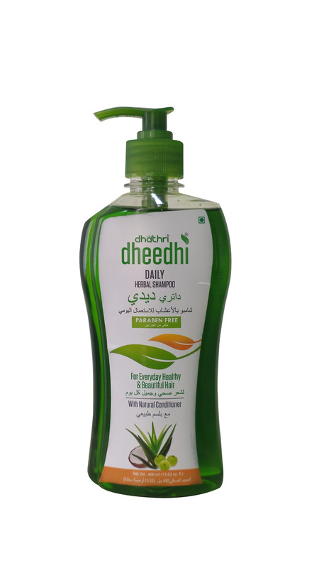 Dhathri - Dheedhi Daily Herbal Shampoo - 400 ml