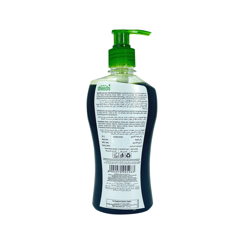 Dhathri - Dheedhi Anti-Hair Fall Herbal Shampoo - 400 ml