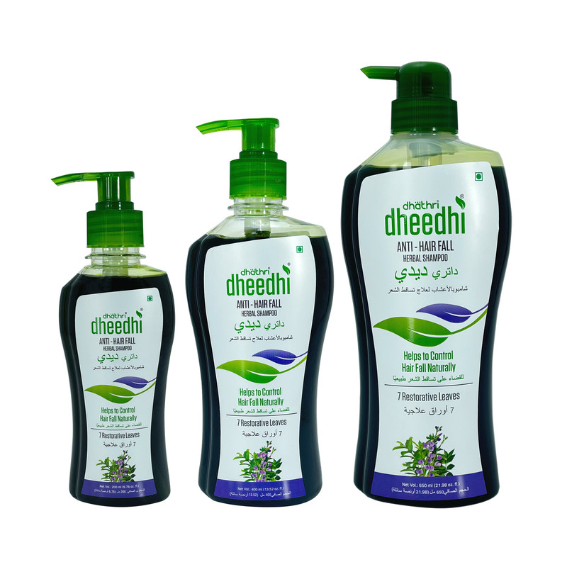 Dhathri - Dheedhi Anti-Hair Fall Herbal Shampoo - 400 ml