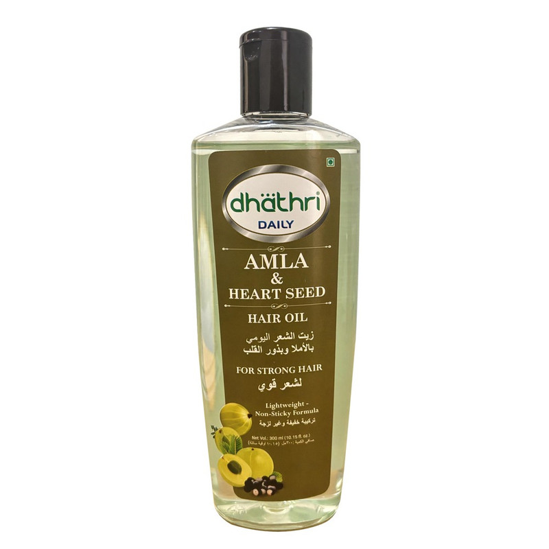 Dhathri - Amla & Heart Seed Hair Oil - 300 ml