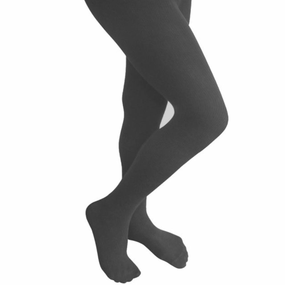 Genius Girls Plain Tights Dark - Gray