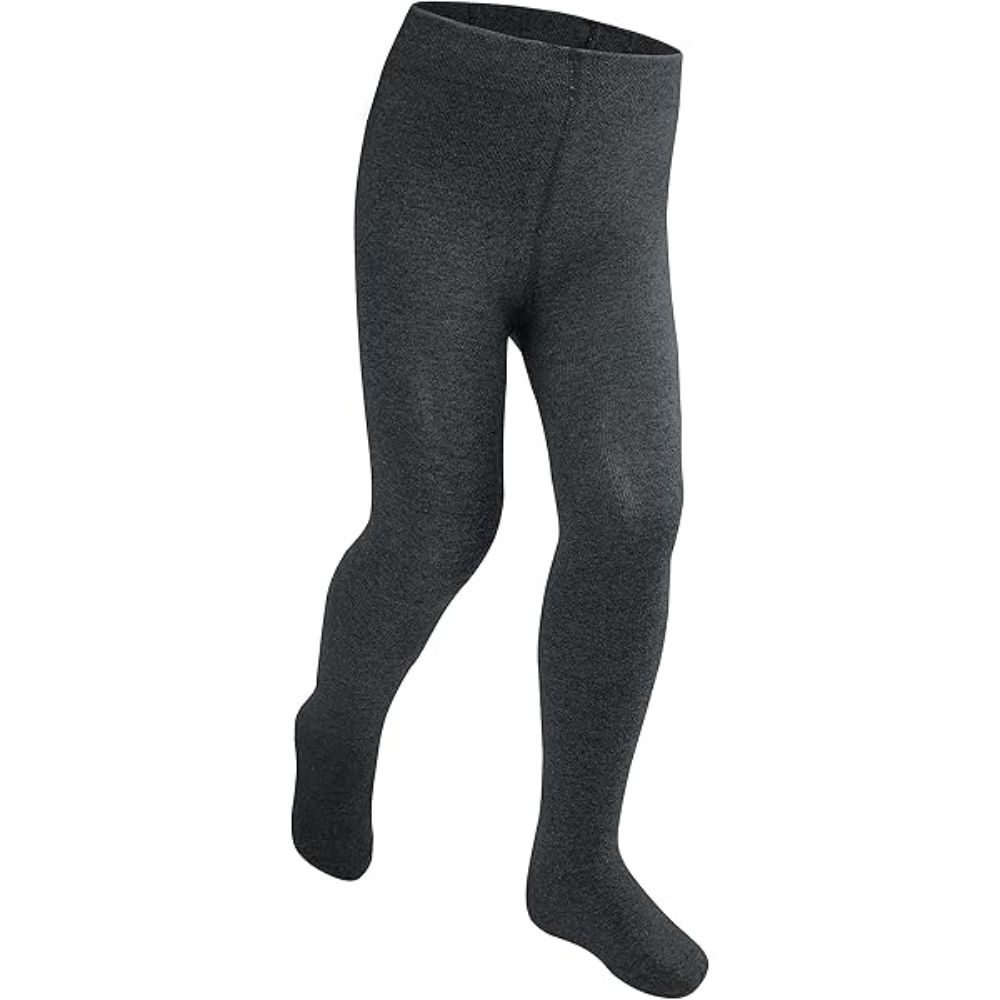 Genius Girls Plain Tights Dark - Gray