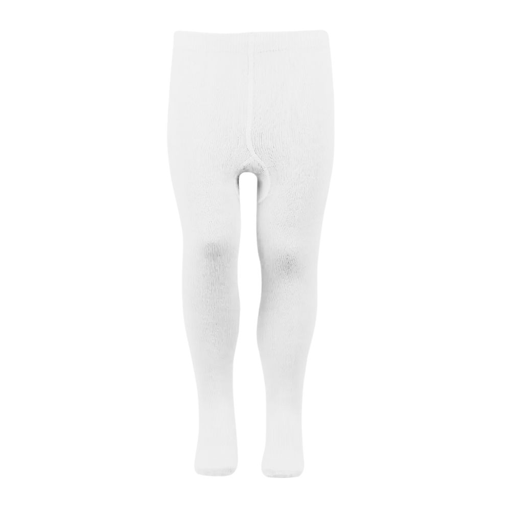 Genius Girls Plain Tights - White