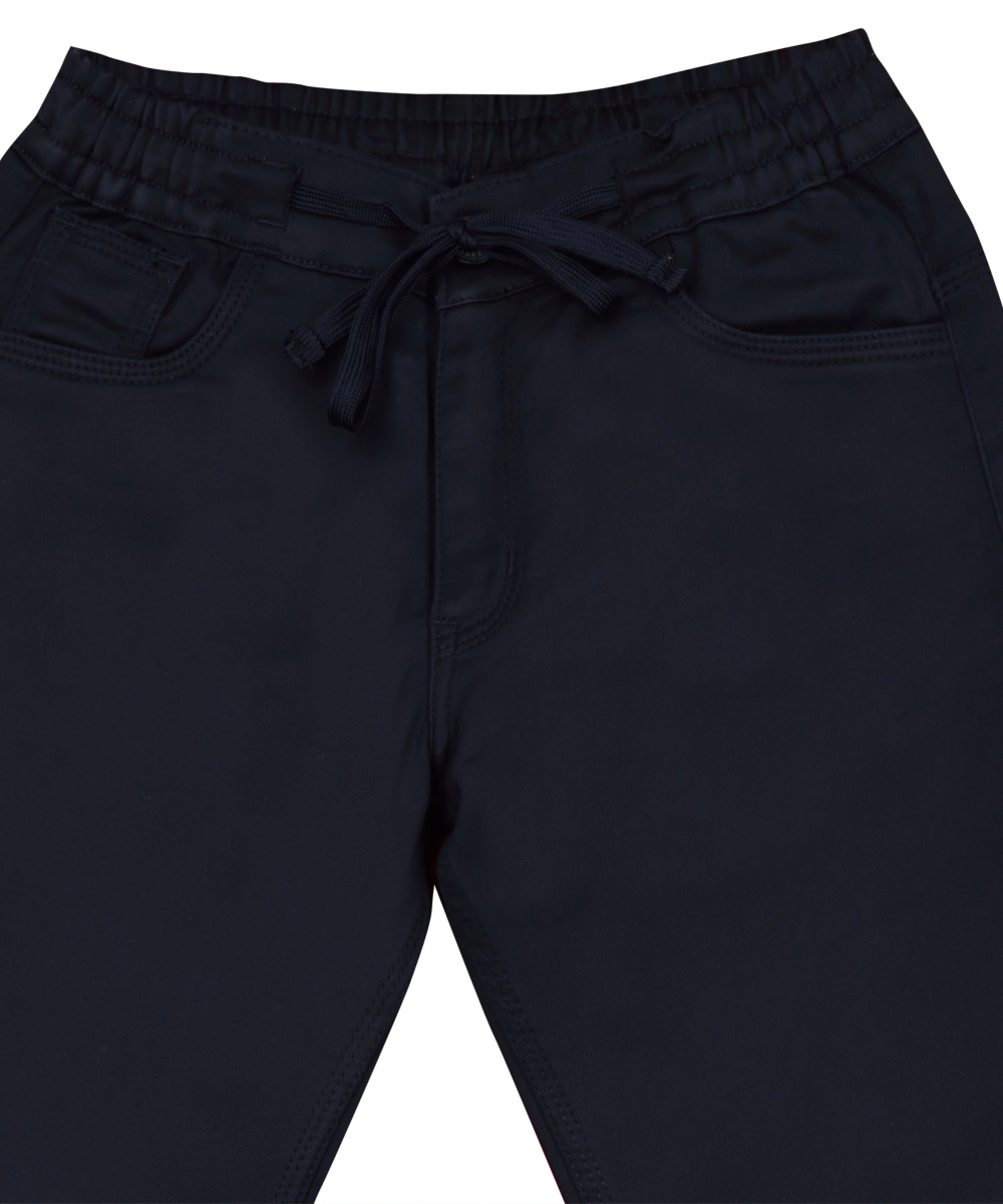 Nexgen Boy's Half Elasticated Pants - Navy Blue