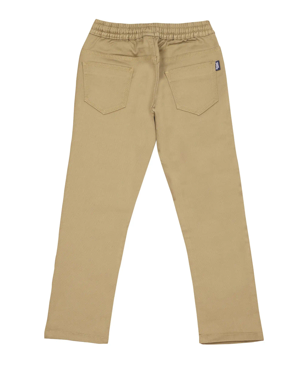 Nexgen Boy's Half Elasticated Pants - Khaki
