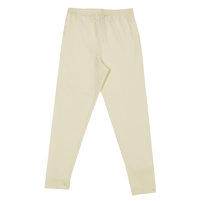Nexgen Girl' Fully Elasticated Plain Leggings - Beige