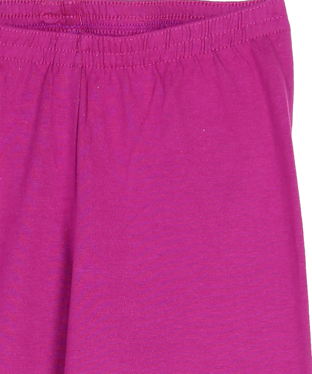 Nexgen Girl' Fully Elasticated Plain Leggings - Purple