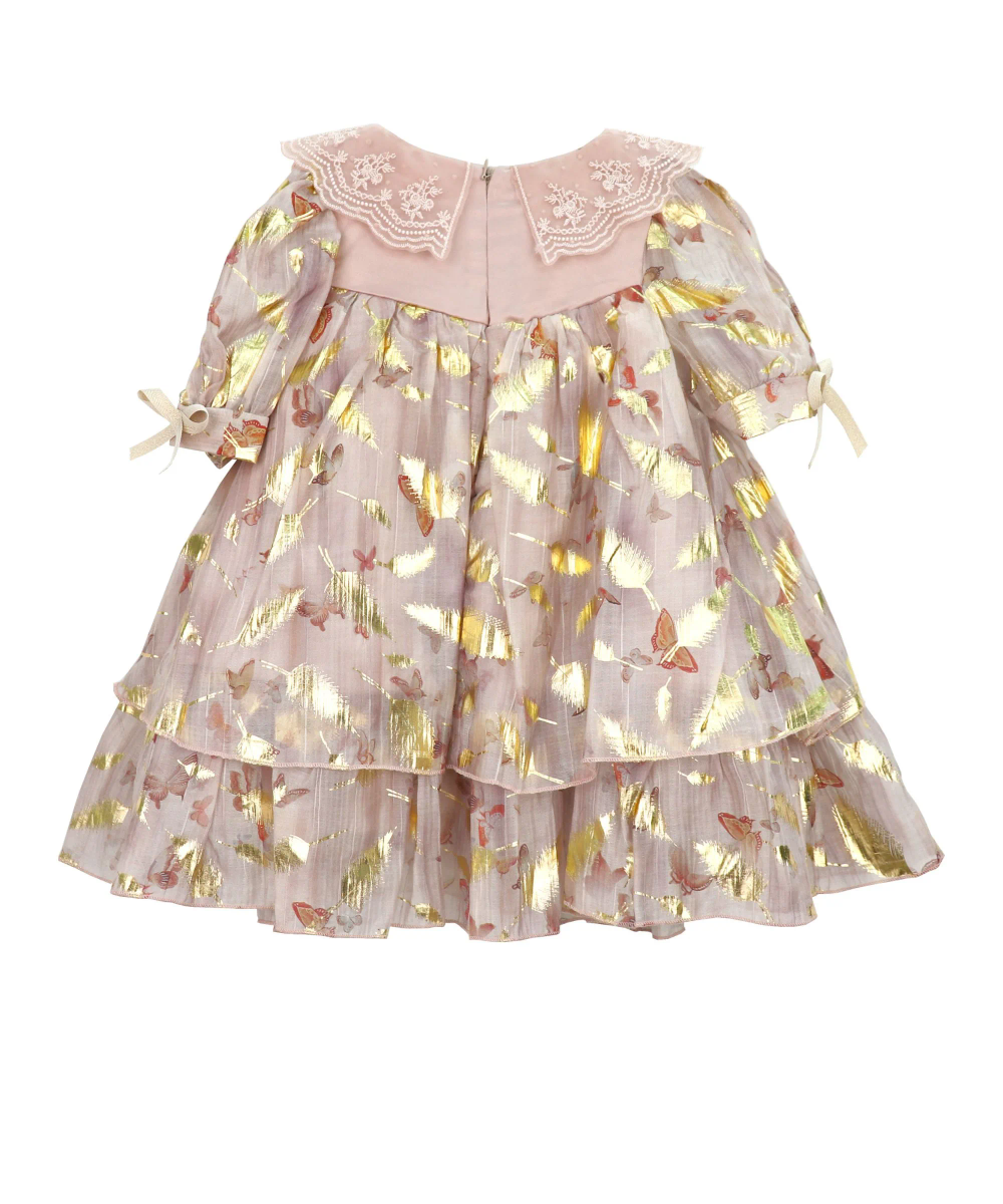 Smart Baby Baby Girl's Floral Casual Dress - Pink