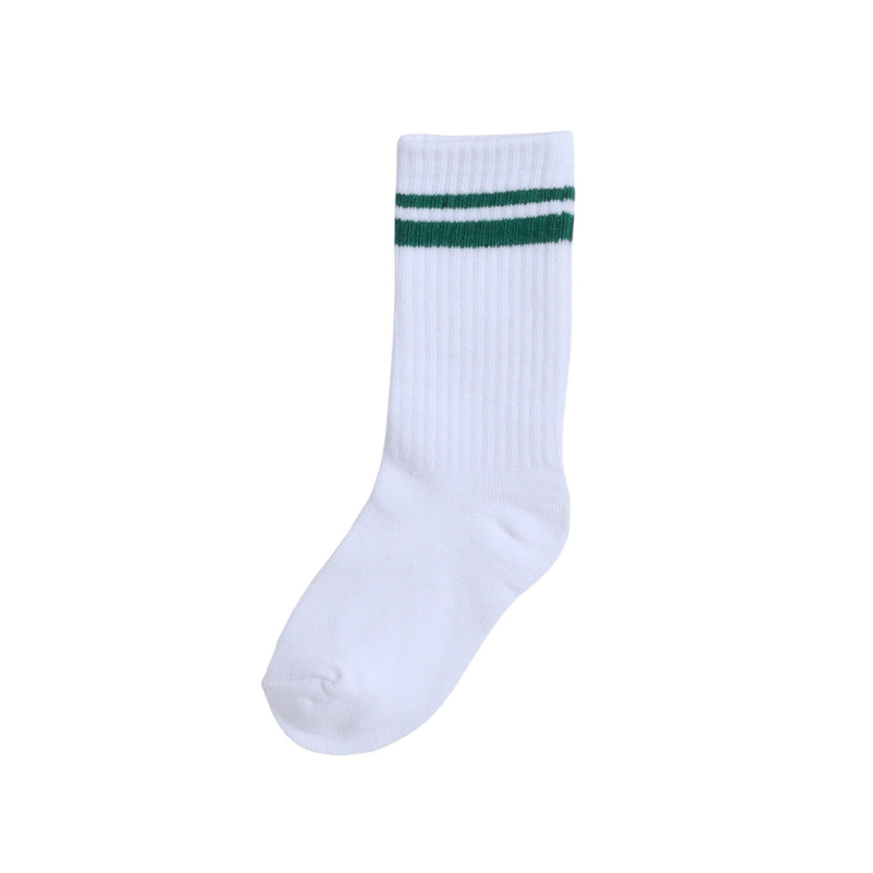 Genius Boy's Plain Crew Socks - Multicolor - 3 Pcs