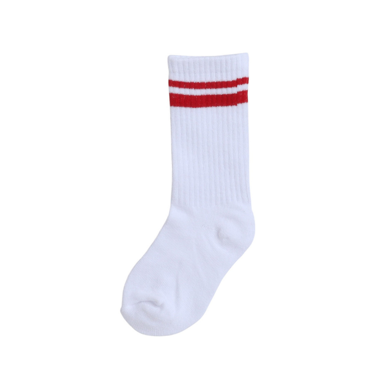 Genius Boy's Plain Crew Socks - Multicolor - 3 Pcs