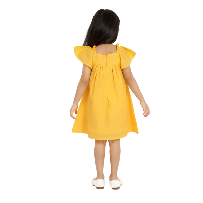 Smart Baby Girl's Cap Sleeve Dress Mango