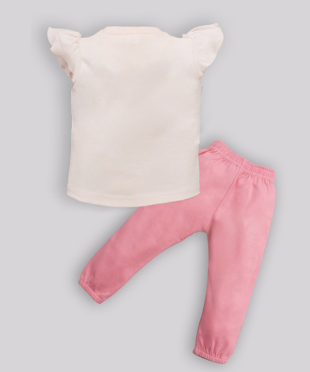 Smart Baby Baby Girl Love My Grandma T-Shirt Pants Set - 2 Pcs