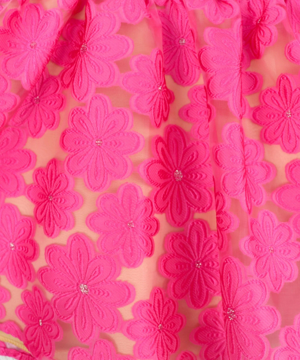 Smart Baby Baby Girl's Embroidered Party Dress - Pink