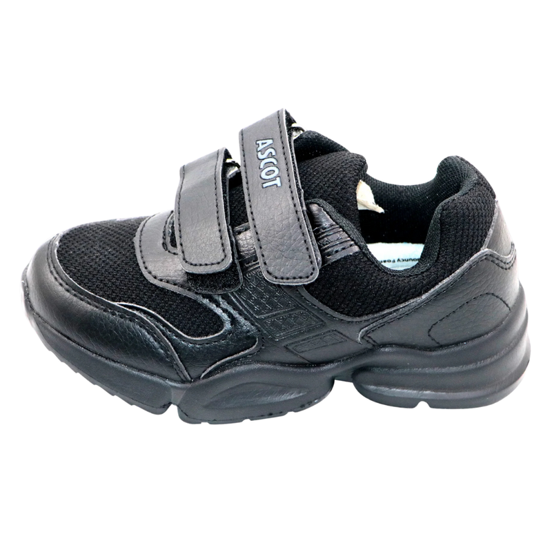 Ascot Boy' School Shoe - Black