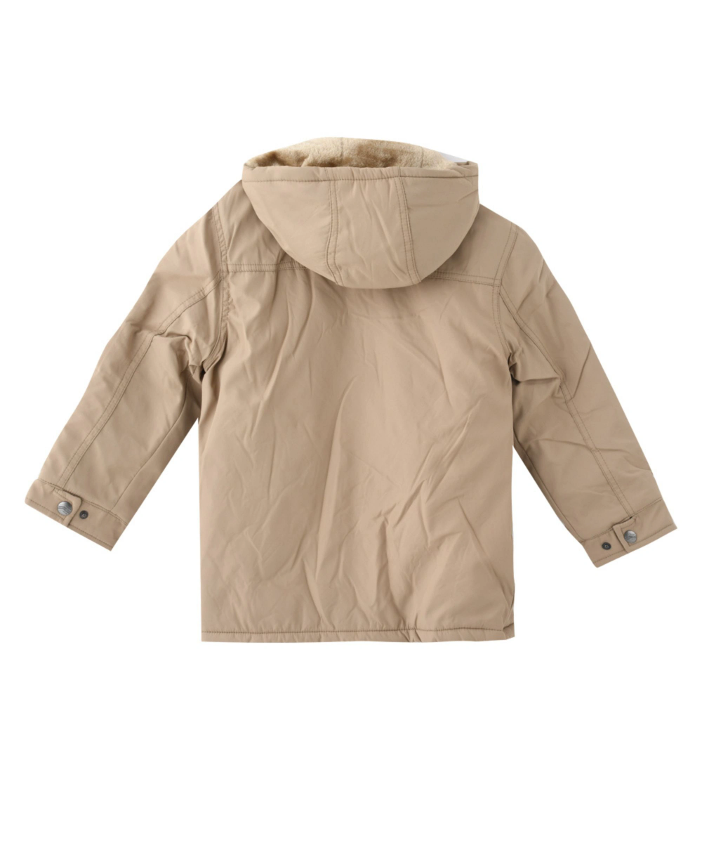 Nexgen Boys' Hooded Jacket - Khaki